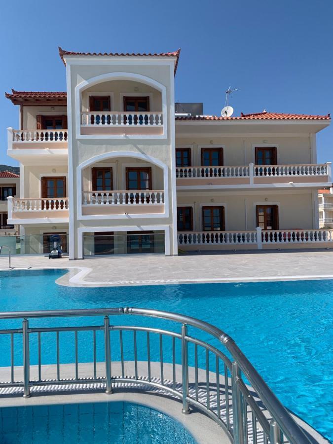 Anemos Apartments Marathokampos Exterior photo